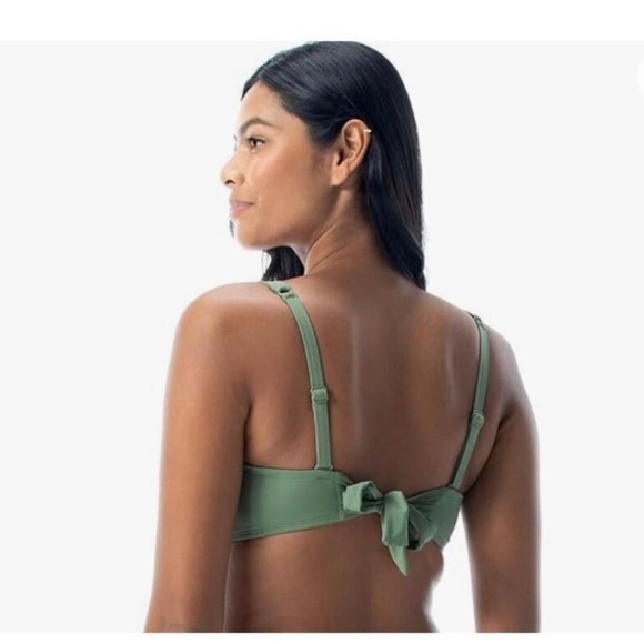 COCO REEF Women's Charisma Bra-Sized Bikini Top Palm Green 32/34DD swimwear top - Picture 4 of 16